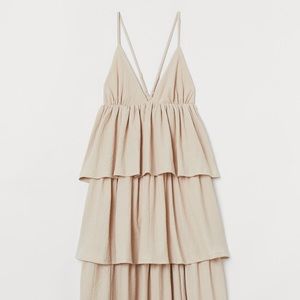 beautiful boho tiered dress